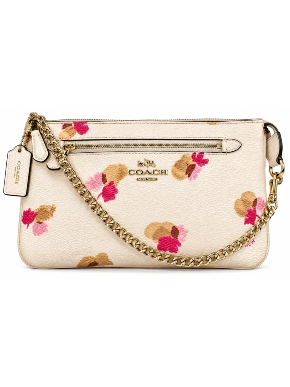 Coach Floral chain clutch / purse